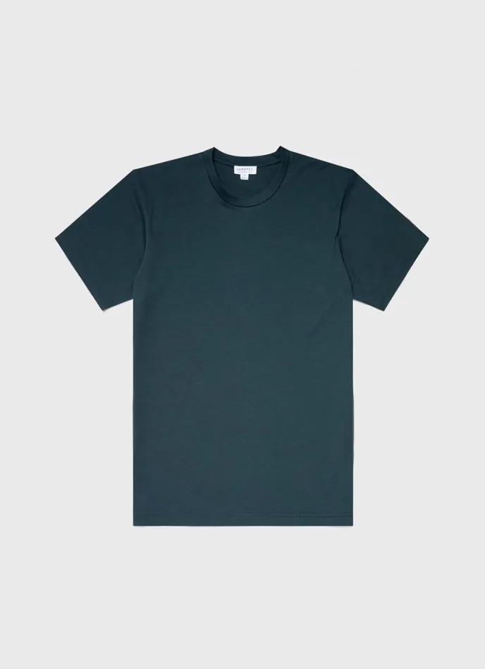 Riviera Midweight Tshirt Peacock Men SUNSPEL Tshirts