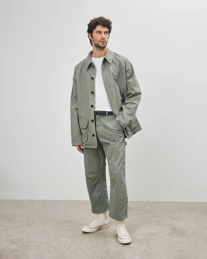 ROMEO JACKET Admiral Green Men Nili Lotan Jackets and Coats