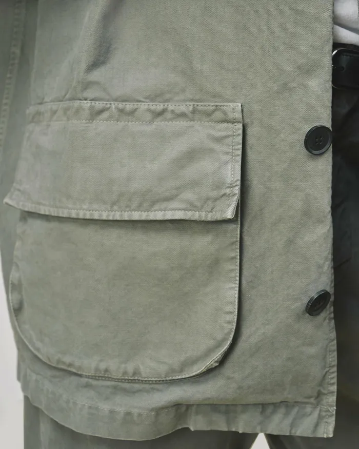 ROMEO JACKET Admiral Green Men Nili Lotan Jackets and Coats