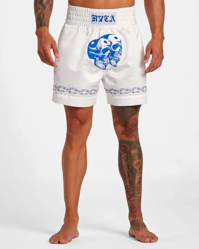 RVCA Athletic Shorts Everlast X Benjamin Jeanjean Boxing Shorts Off White 8211 Men