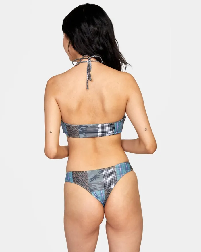 RVCA Bikini Tops Steffani Stella Bandeau Bikini Top Multi 8211 Women