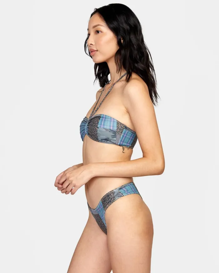 RVCA Bikini Tops Steffani Stella Bandeau Bikini Top Multi 8211 Women