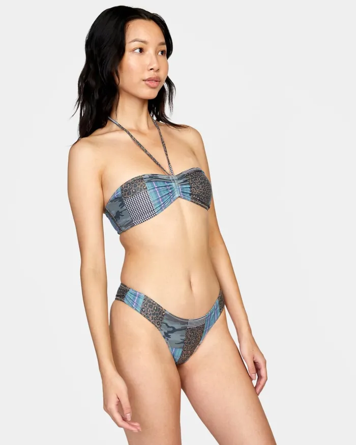 RVCA Bikini Tops Steffani Stella Bandeau Bikini Top Multi 8211 Women