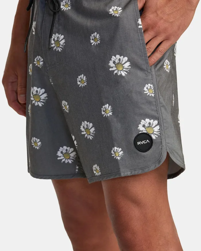 RVCA Boardshorts Freeport Boardshorts 16034 Black Floral 8211 Men