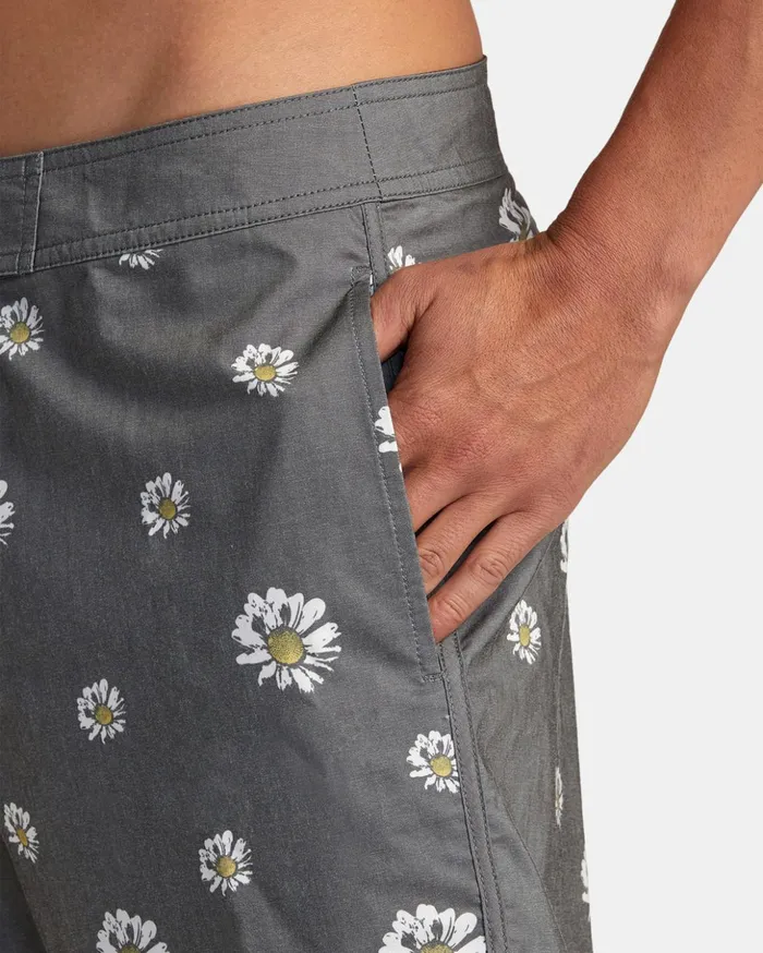 RVCA Boardshorts Freeport Boardshorts 16034 Black Floral 8211 Men