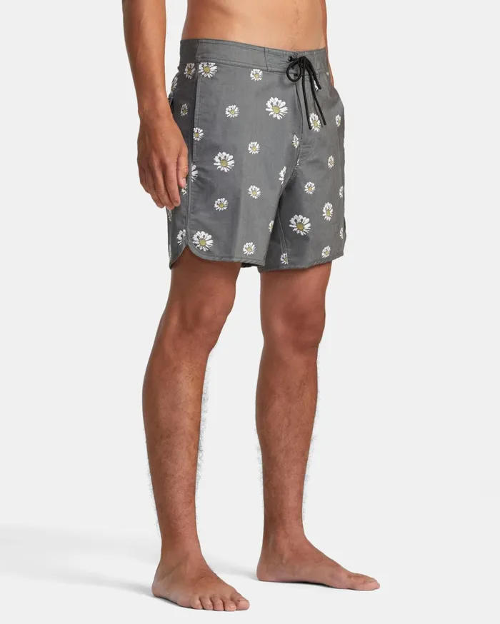 RVCA Boardshorts Freeport Boardshorts 16034 Black Floral 8211 Men