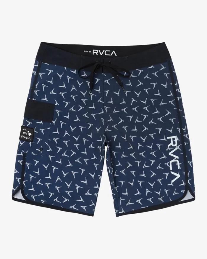 RVCA Boardshorts Hawaii Legend And Mana 20034 Boardshorts Moody Blue 8211 Men RVCA Boardshorts Hawaii Legend And Mana 20034 Boardshorts Moody Blue 8211 Men