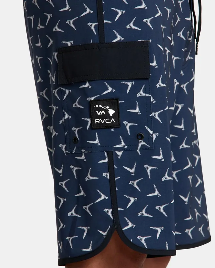 RVCA Boardshorts Hawaii Legend And Mana 20034 Boardshorts Moody Blue 8211 Men RVCA Boardshorts Hawaii Legend And Mana 20034 Boardshorts Moody Blue 8211 Men