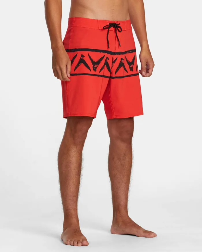 RVCA Boardshorts Hawaii Legend And Mana Boardshorts 18034 Red 8211 Men