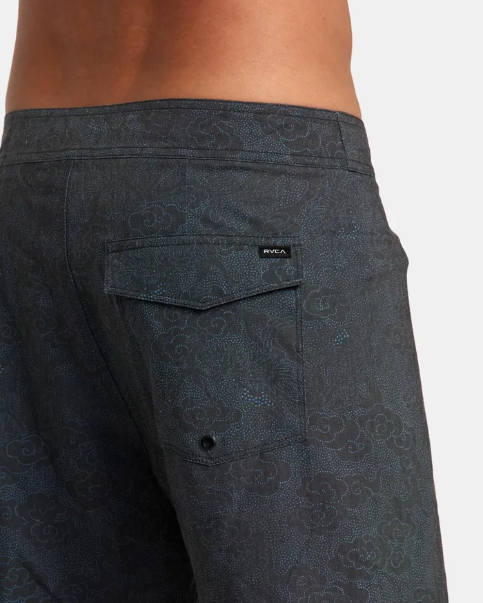 RVCA Boardshorts Neon Dragon Elastic Boardshorts 18034 Black 8211 Men