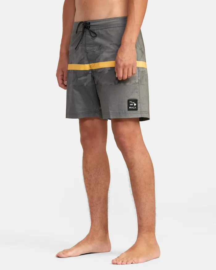 RVCA Boardshorts Westport Hawaii Print Boardshorts 17034 Black Camo 8211 Men RVCA Boardshorts Westport Hawaii Print Boardshorts 17034 Black Camo 8211 Men