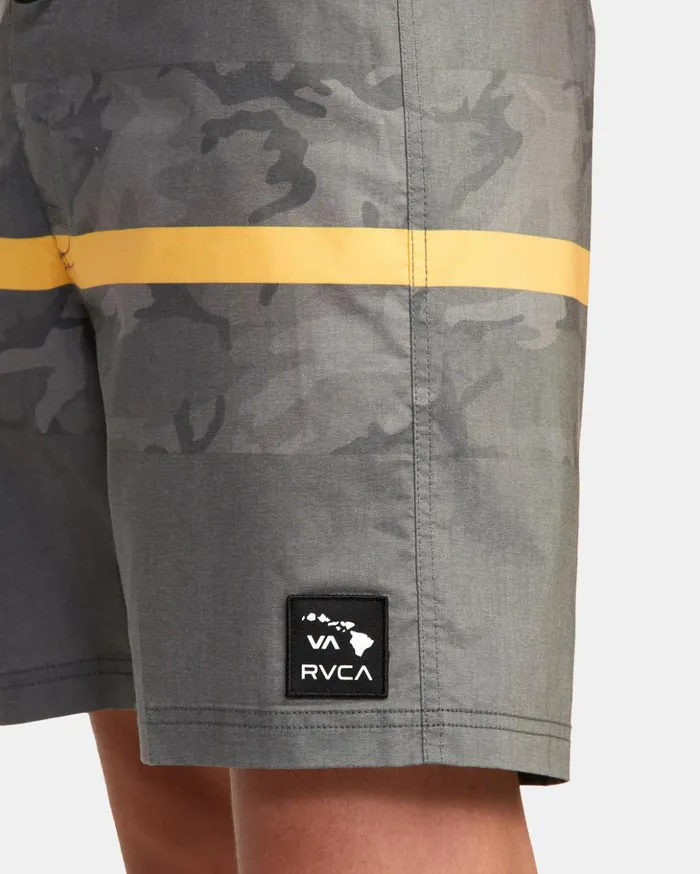 RVCA Boardshorts Westport Hawaii Print Boardshorts 17034 Black Camo 8211 Men RVCA Boardshorts Westport Hawaii Print Boardshorts 17034 Black Camo 8211 Men