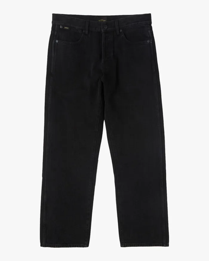 RVCA Denim Reynolds Americana Denim Jeans Black Rinse 8211 Men