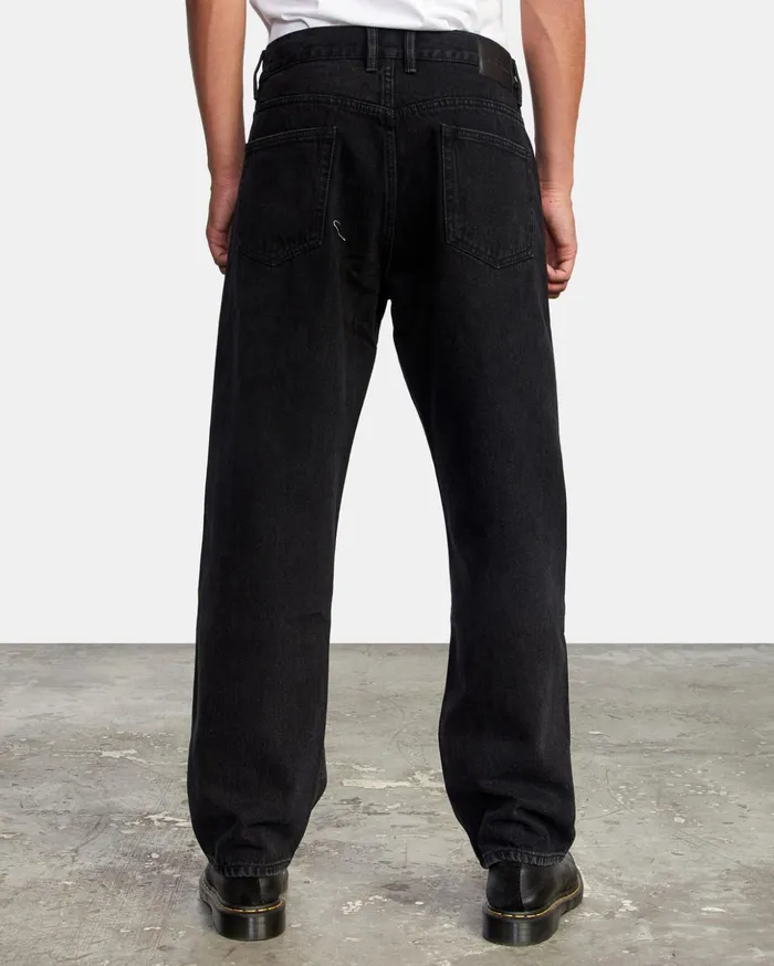 RVCA Denim Reynolds Americana Denim Jeans Black Rinse 8211 Men