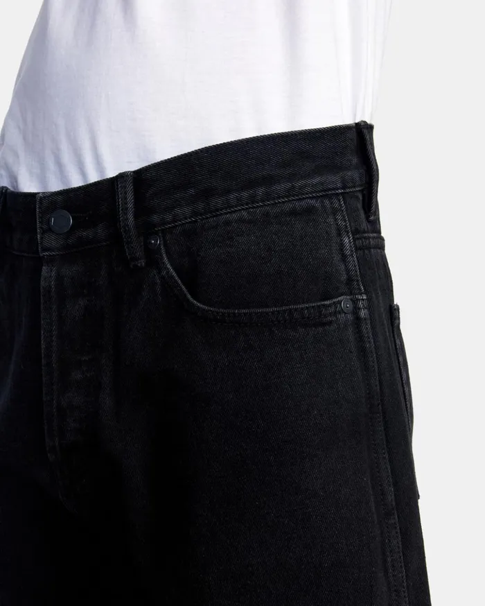 RVCA Denim Reynolds Americana Denim Jeans Black Rinse 8211 Men