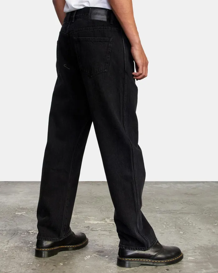 RVCA Denim Reynolds Americana Denim Jeans Black Rinse 8211 Men