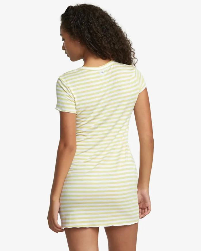RVCA Dresses Rompers Rover TShirt Dress Golden 8211 Women
