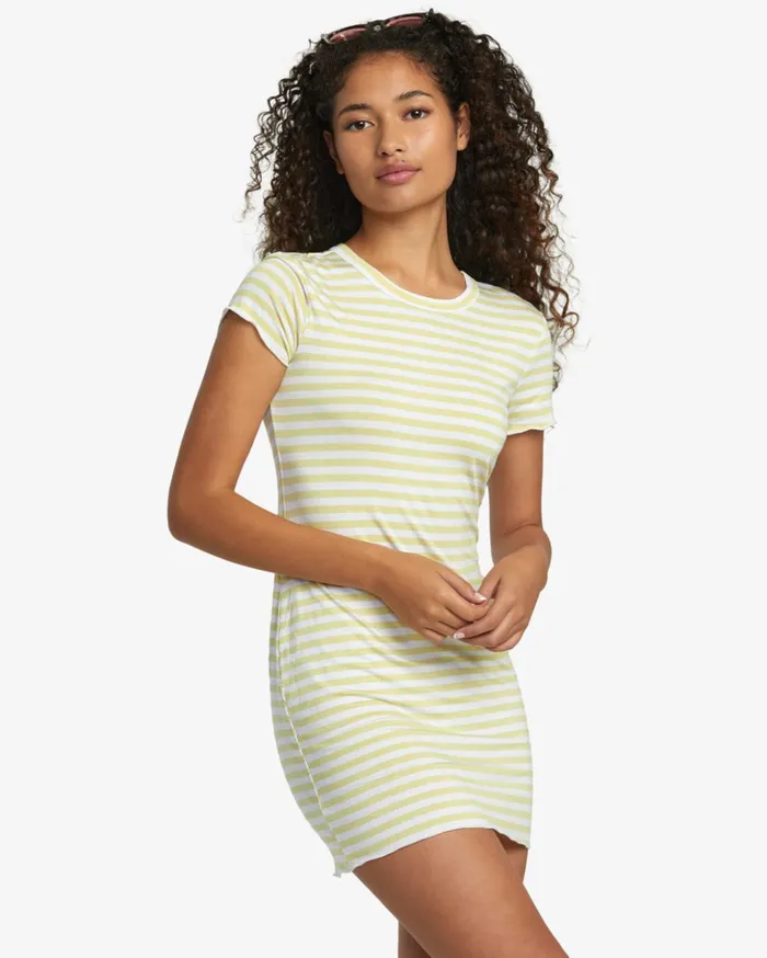 RVCA Dresses Rompers Rover TShirt Dress Golden 8211 Women