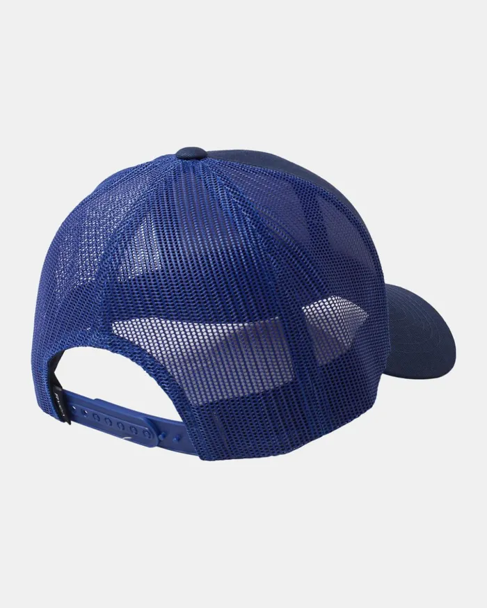 RVCA Hats Beanies Ticket Trucker III Hat Navy Moss 8211 Men