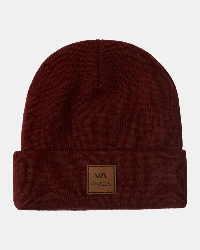 RVCA Hats Beanies VA All The Ways Beanie Oxblood Red 8211 Men
