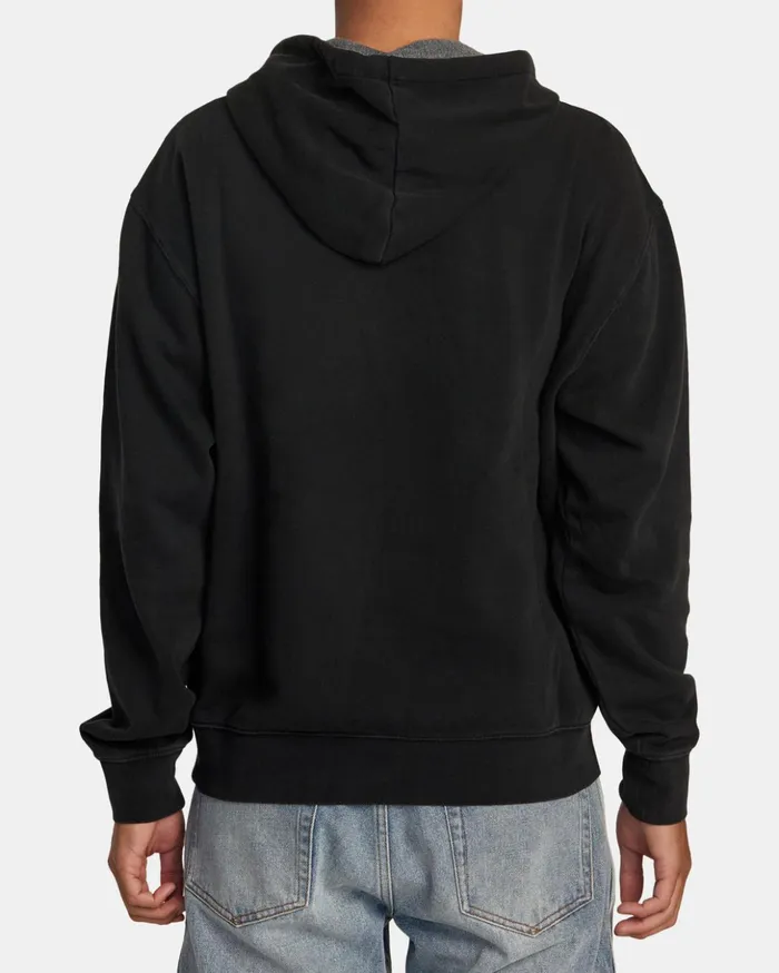 RVCA Hoodies Sweatshirts Ptc Hoodie Black 8211 Men