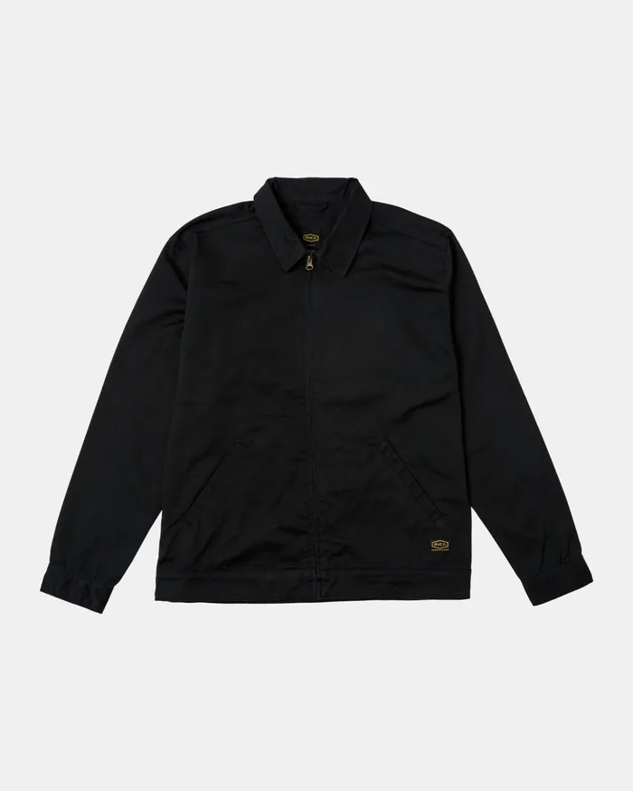 RVCA Jackets Day Shift Twill Jacket Rvca Black 8211 Men