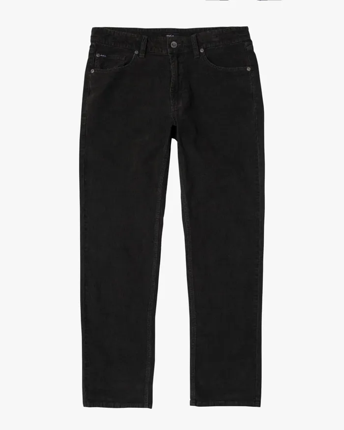 RVCA Pants Daggers Pigment Corduroy Pants Pirate Black 8211 Men