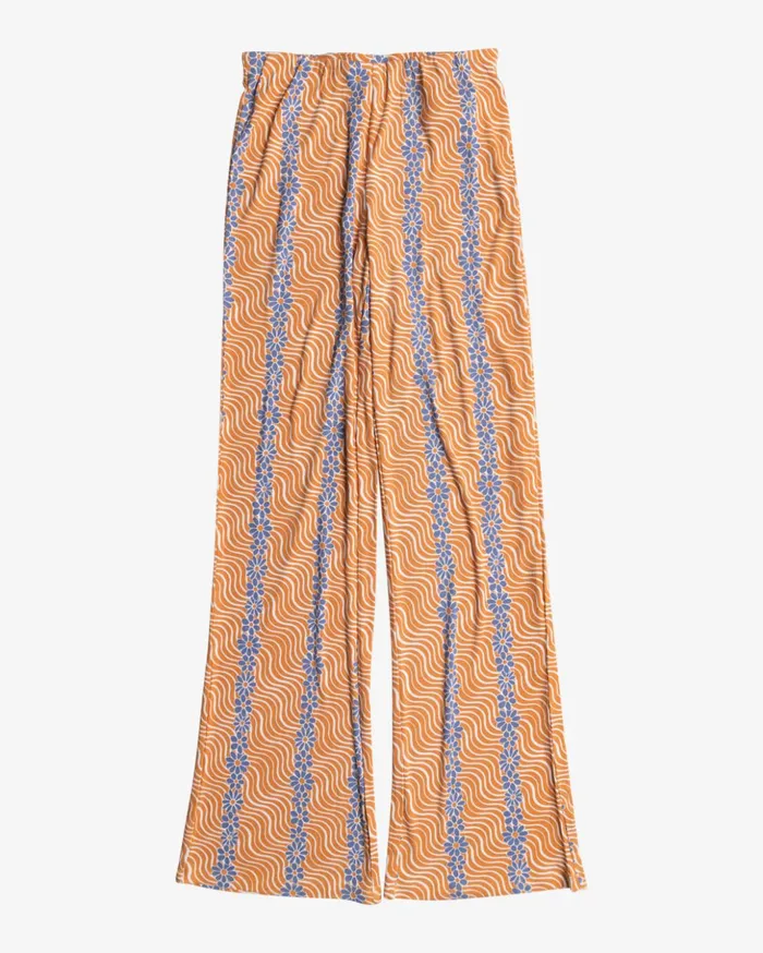 RVCA Pants Honey Stretch Straight Leg Pants Tangerine 8211 Women