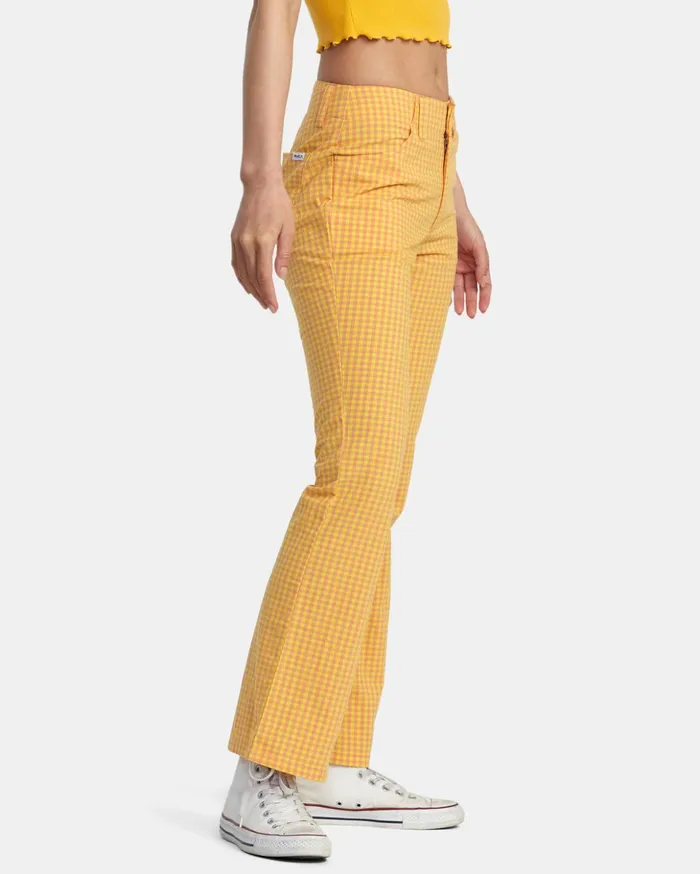 RVCA Pants Kennedy Cropped Pants Lilikoi 8211 Women