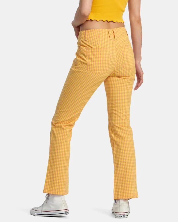 RVCA Pants Kennedy Cropped Pants Lilikoi 8211 Women