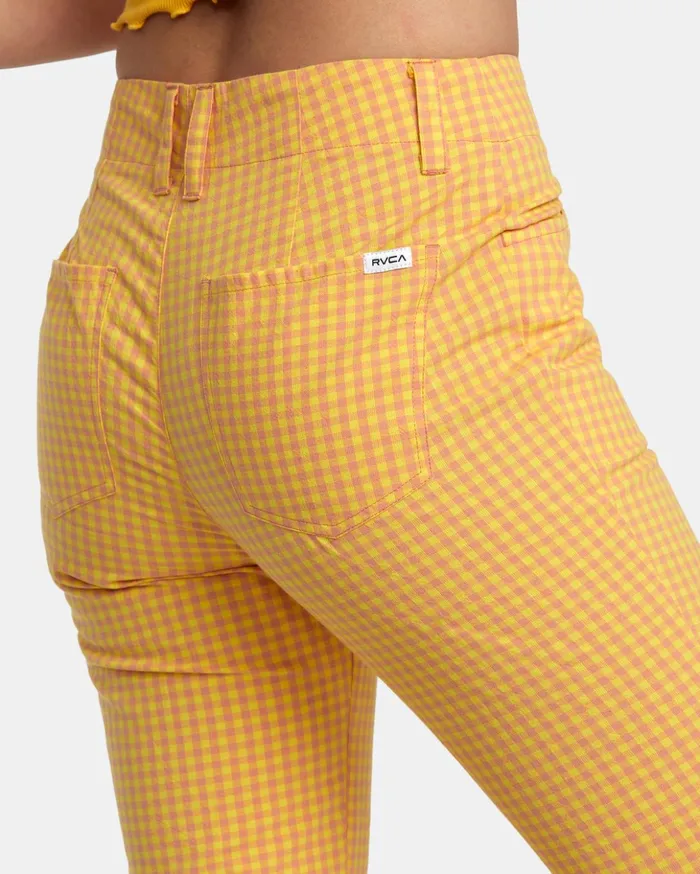 RVCA Pants Kennedy Cropped Pants Lilikoi 8211 Women
