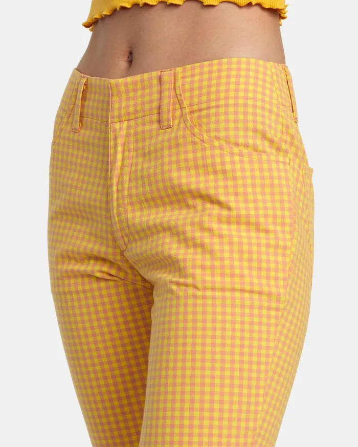 RVCA Pants Kennedy Cropped Pants Lilikoi 8211 Women