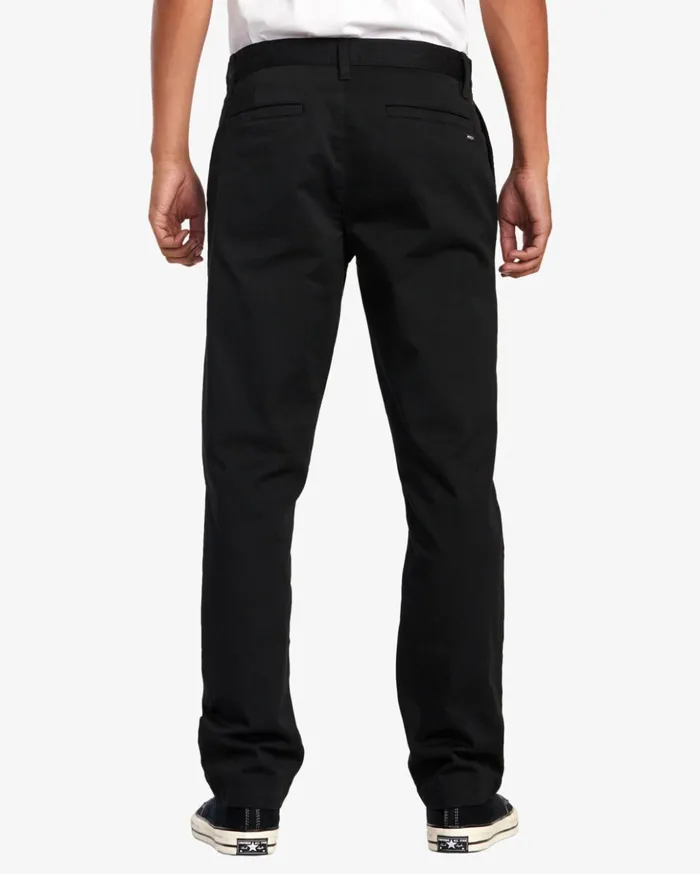 RVCA Pants Weekend Stretch Chino Pants Black 8211 Men