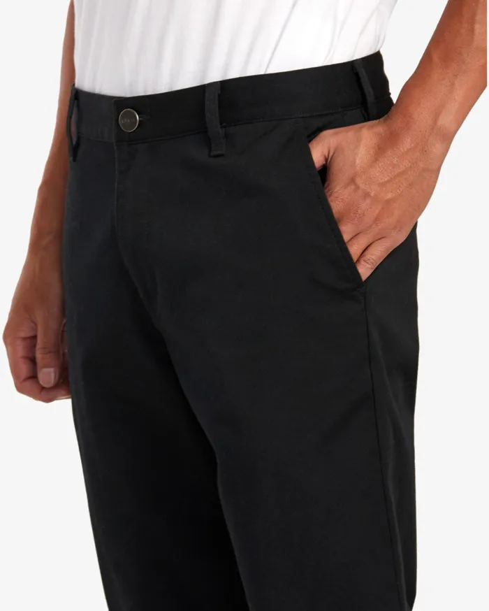 RVCA Pants Weekend Stretch Chino Pants Black 8211 Men