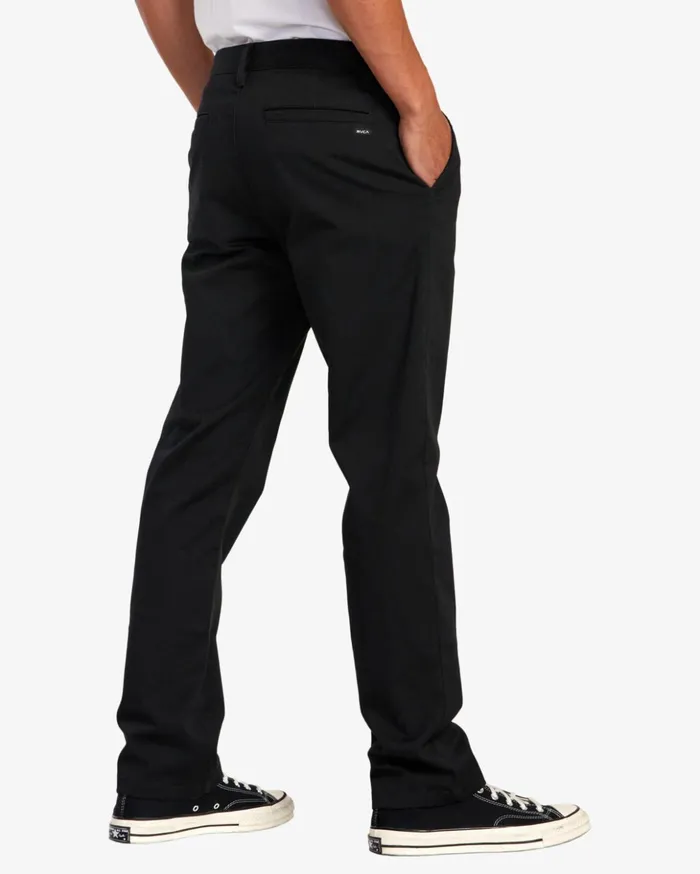RVCA Pants Weekend Stretch Chino Pants Black 8211 Men