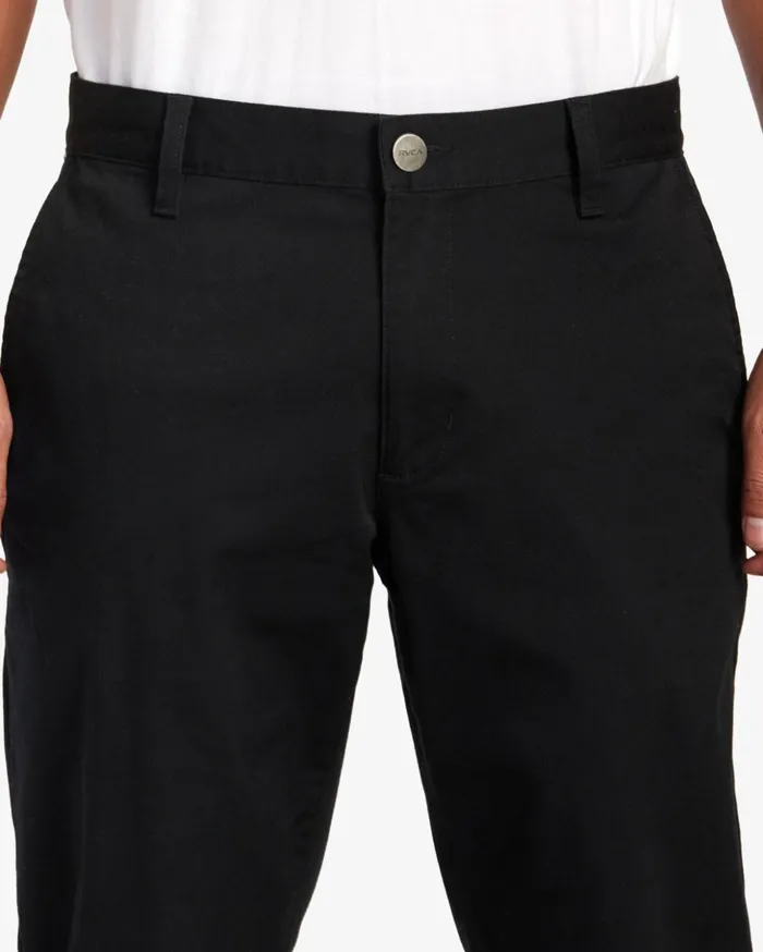RVCA Pants Weekend Stretch Chino Pants Black 8211 Men