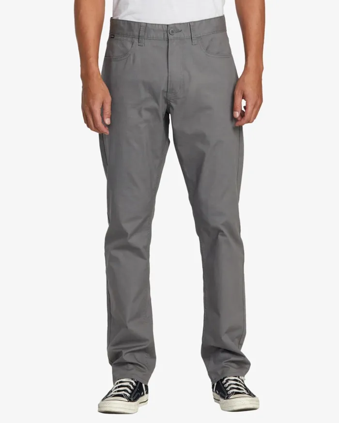 RVCA Pants Weekend Tech Technical Pants Smoke 8211 Men