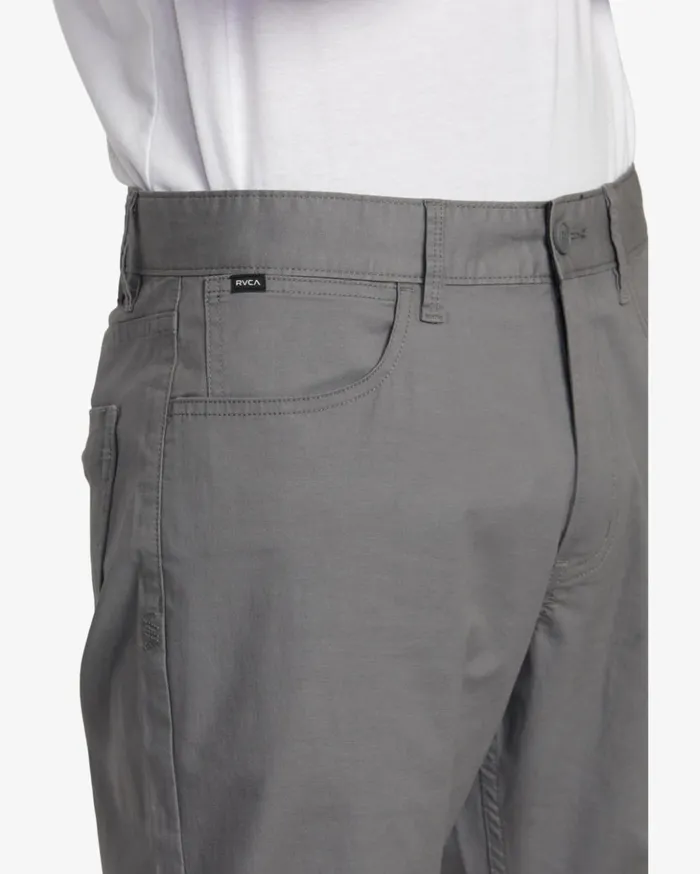 RVCA Pants Weekend Tech Technical Pants Smoke 8211 Men