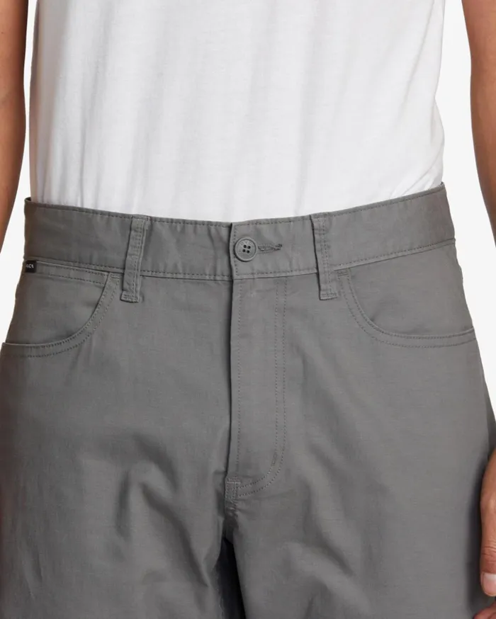 RVCA Pants Weekend Tech Technical Pants Smoke 8211 Men