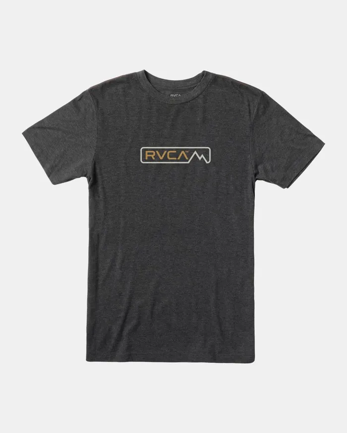 RVCA Short Sleeves Altitude TShirt Black 8211 Men