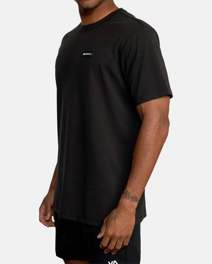 RVCA Short Sleeves Icon Tee Black 8211 Men