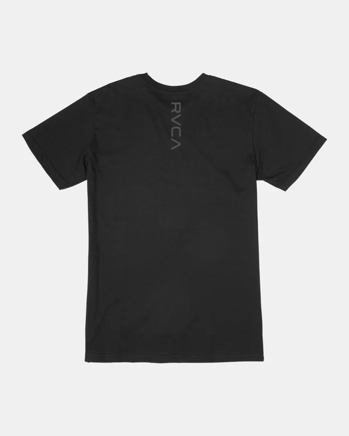 RVCA Short Sleeves VA Mark Tee Black 8211 Men