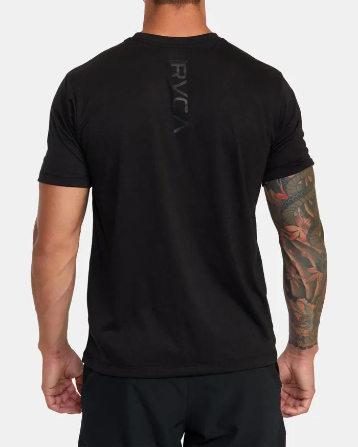 RVCA Short Sleeves VA Mark Tee Black 8211 Men