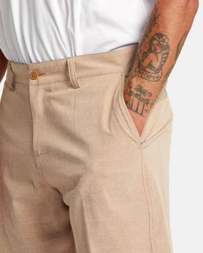 RVCA Shorts Hybrids Balance Hybrid 20034 Shorts Camel 8211 Men