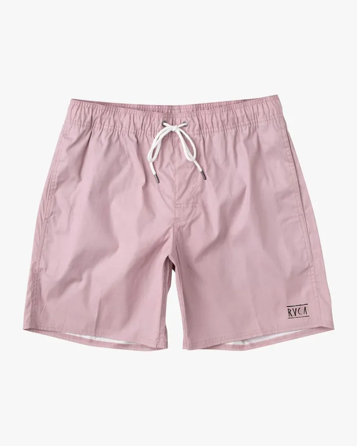 RVCA Shorts Hybrids Opposites Elastic Waist 2 Boardshorts 17034 Pale Mauve 8211 Men