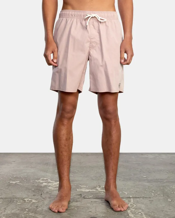 RVCA Shorts Hybrids Opposites Elastic Waist 2 Boardshorts 17034 Pale Mauve 8211 Men