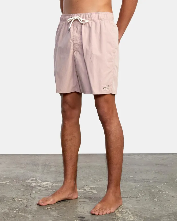 RVCA Shorts Hybrids Opposites Elastic Waist 2 Boardshorts 17034 Pale Mauve 8211 Men