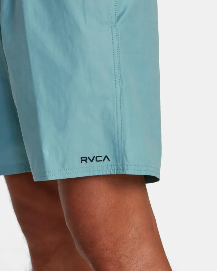 RVCA Shorts Hybrids Opposites Elastic Waist Hybrid Amphibian Shorts Evergreen 8211 Men RVCA Shorts Hybrids Opposites Elastic Waist Hybrid Amphibian Shorts Evergreen 8211 Men