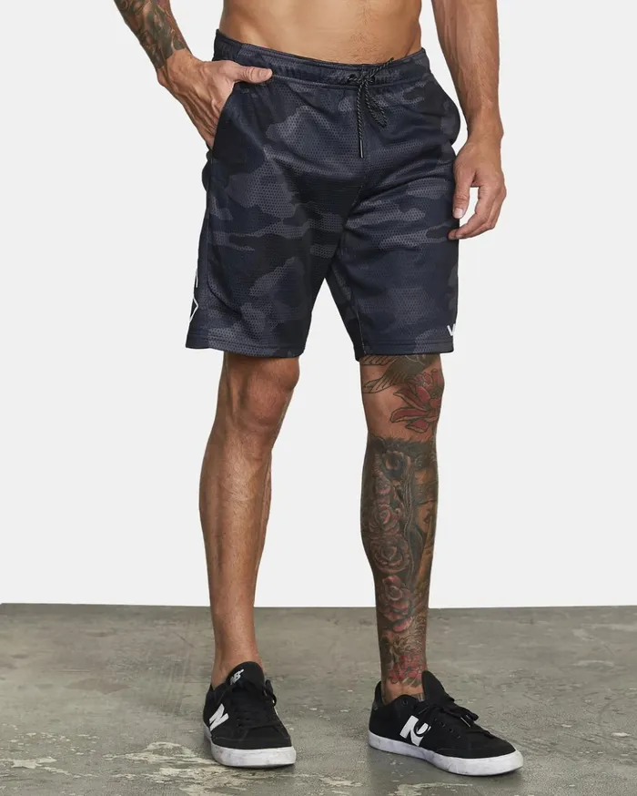 RVCA Shorts Hybrids VA MESH SPORT SHORT 17034 Camo 8211 Men