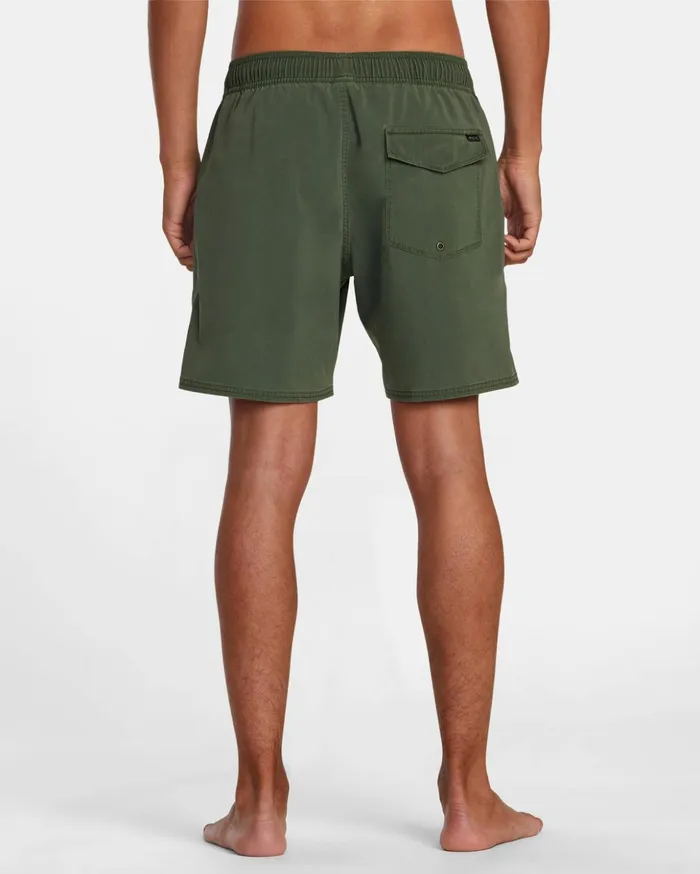 RVCA Shorts Hybrids VA Pigment Elastic Waist Boardshorts 17034 Jade 8211 Men RVCA Shorts Hybrids VA Pigment Elastic Waist Boardshorts 17034 Jade 8211 Men